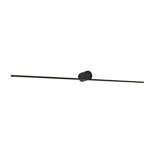 Badkamer wandlamp 20145 zand zwart breedte 60 cm