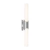 Badkamerpiegel lamp Klak Brilo, chroom, 47 cm