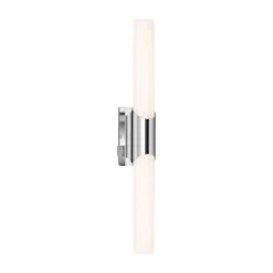 Badkamerpiegel lamp Klak Brilo, chroom, 47 cm