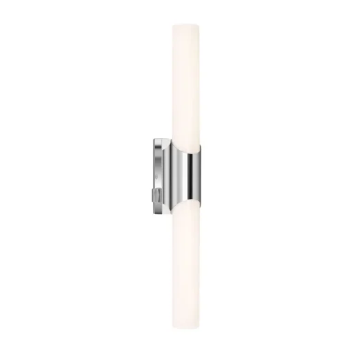 Badkamerpiegel lamp Klak Brilo, chroom, 47 cm