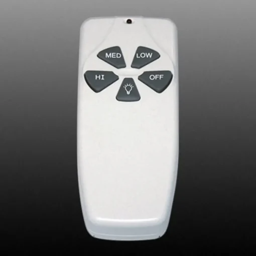 Baken ventilator met licht Fanaway Evo 2, mat chroom, stil