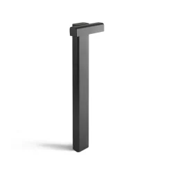 Balic LED sokkellamp, zwart, aluminium, hoogte 58 cm