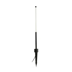 Bambou 1068 LED grondspies lamp, zwart, aluminium/glas, hoogte 80 cm