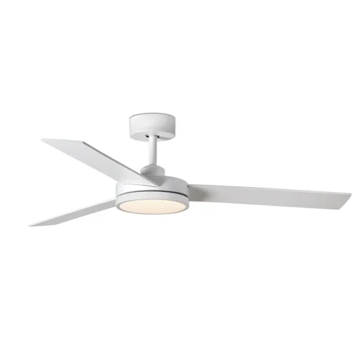 Barth LED plafondventilator met verlichting, wit