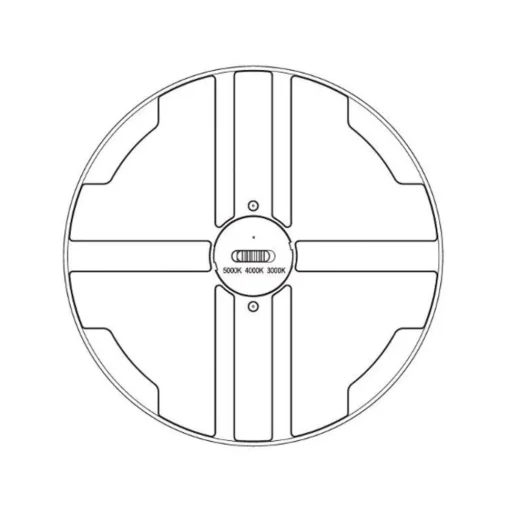 Beacon LED lamp GX53, 18 W, CCT, Ø 20 cm