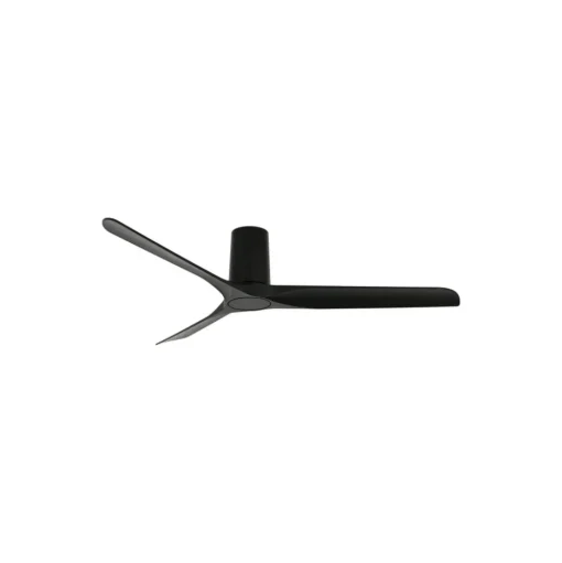 Beacon plafondventilator Londo zwart DC-motor 132 cm stil