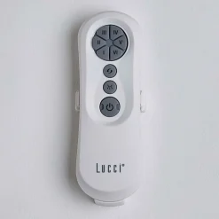 Beacon plafondventilator met licht Nautica chroom mat stil