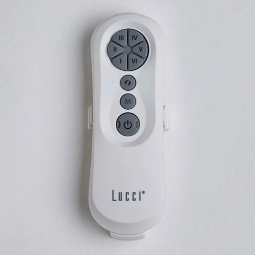 Beacon plafondventilator met licht Nautica chroom mat stil