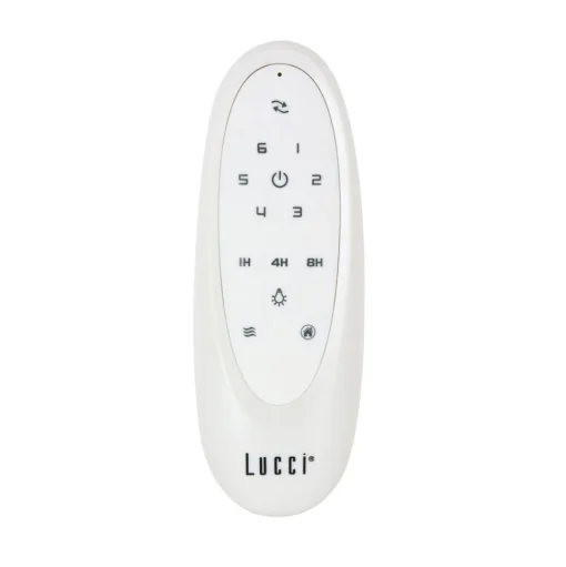 Beacon plafondventilator met lichtarray wit 137 cm stil