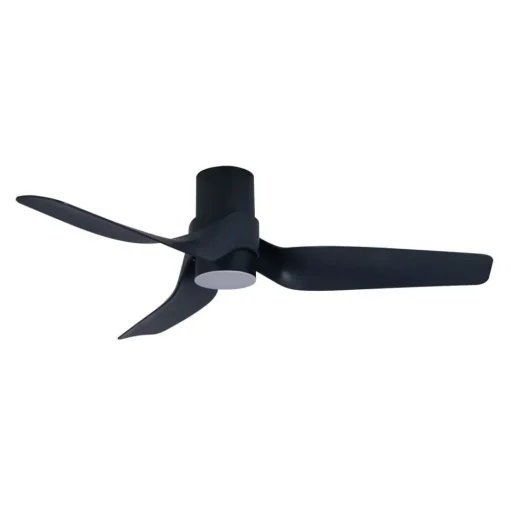 Beacon plafondventilator met licht Nautica, zwart, stil