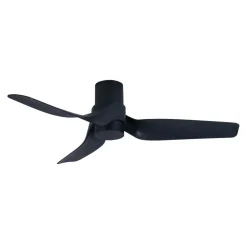 Beacon plafondventilator met licht Nautica, zwart, stil