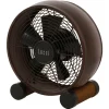 Beacon tafelventilator Breeze brons/walnoot, Ø 20 cm, stil