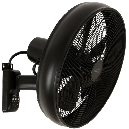 Beacon wandventilator Breeze, zwart, Ø 41 cm, stil