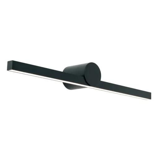 Beauty LED spiegellamp, breedte 61cm, zwart