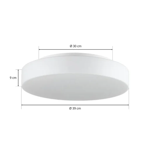 Bega 50652 LED plafondlamp opaal glas 3.000K Ø39cm