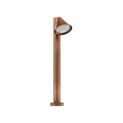 Bega 84072K3 Asymmetrische tuinpadverlichting van koper