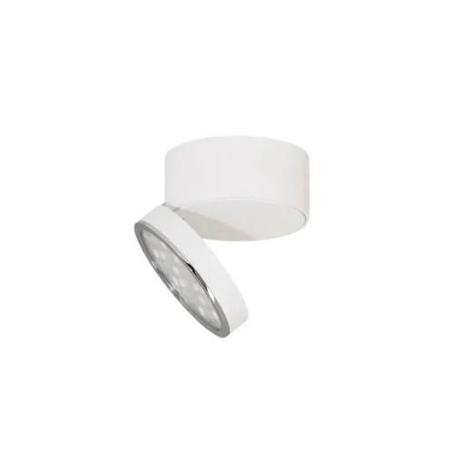 Bega LED plafondspot 51312.1, wit, metaal DALI zwenkbaar