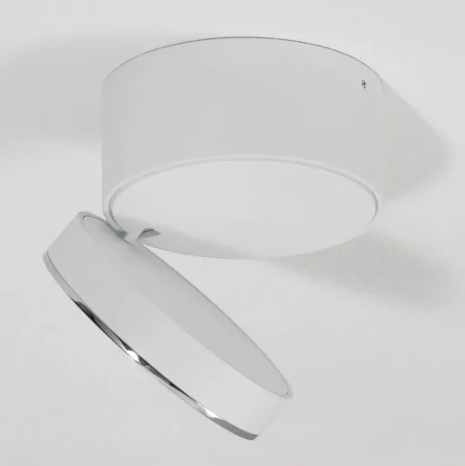 Bega LED plafondspot 51312.1, wit, metaal DALI zwenkbaar