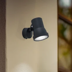 Bega LED spot 84951 K3, aan/uit, grafiet, gegoten aluminium
