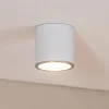 Bega LED spot Studio Line opbouw, aluminium Ø 9 cm, wit-aluminium