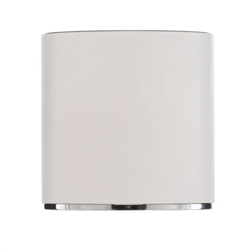 Bega LED spot Studio Line opbouw, aluminium Ø 9 cm, wit-aluminium