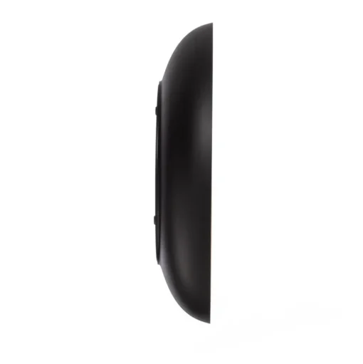Bega LED-spiegel Studio Line zwart-messing, Ø 50 cm