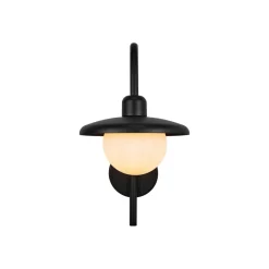 Berlo buitenwandlamp, zwart