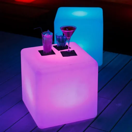 Big Cube - lichtgevende kubus - bestuurbaar via App