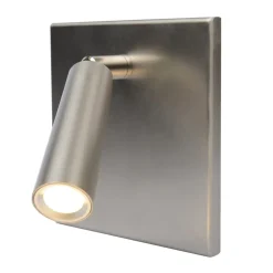 BL1-LED leeslamp, inbouw, roestvrij staal