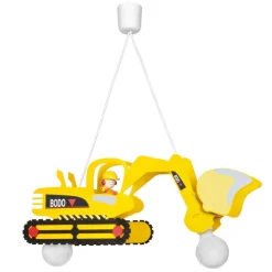 Bodo hanglamp in graafmachinevorm