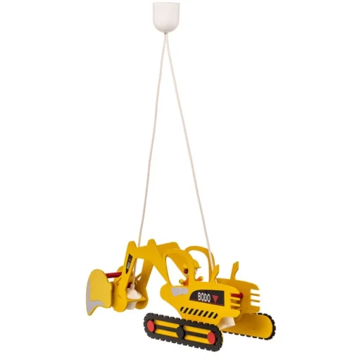 Bodo hanglamp in graafmachinevorm