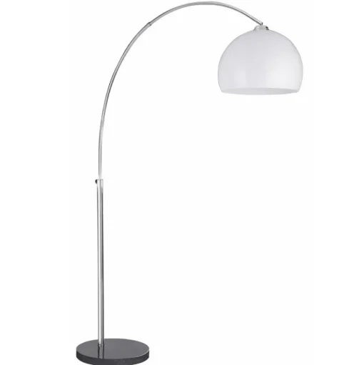 Booglamp Arcos met marmeren voet