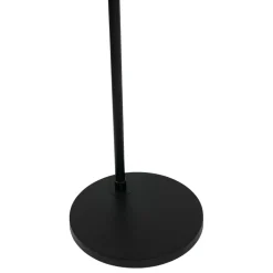 Boog-vloerlamp Sparkled Light zwart/beuken