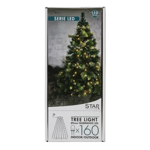 Boomgordijn Treelight LED m. 8 snaren
