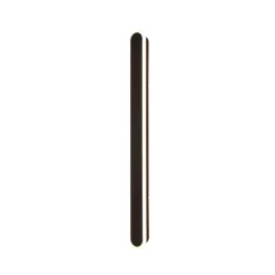 Bordo LED buiten wandlamp, hoogte 90 cm, zwart, aluminium