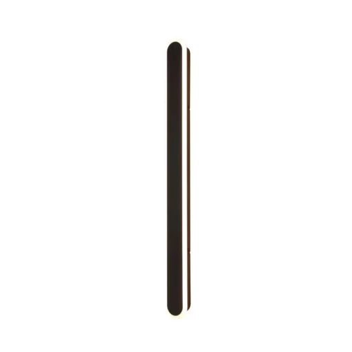 Bordo LED buiten wandlamp, hoogte 90 cm, zwart, aluminium