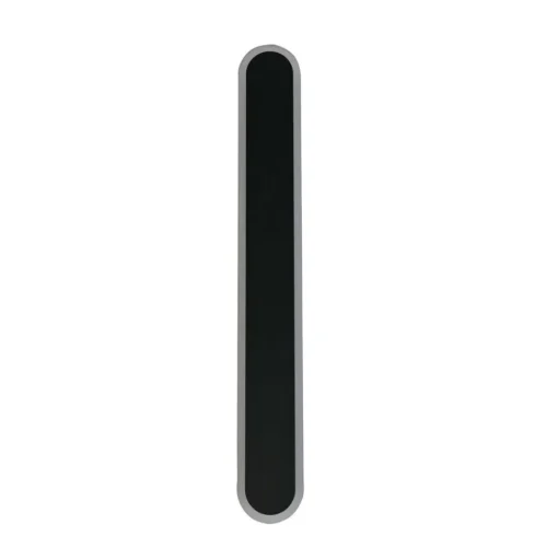 Bordo LED buiten wandlamp, hoogte 60 cm, zwart, aluminium