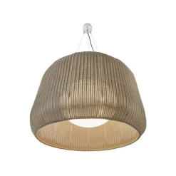 Bover LED buiten hanglamp Fora 90, natuurlijk wit/beige