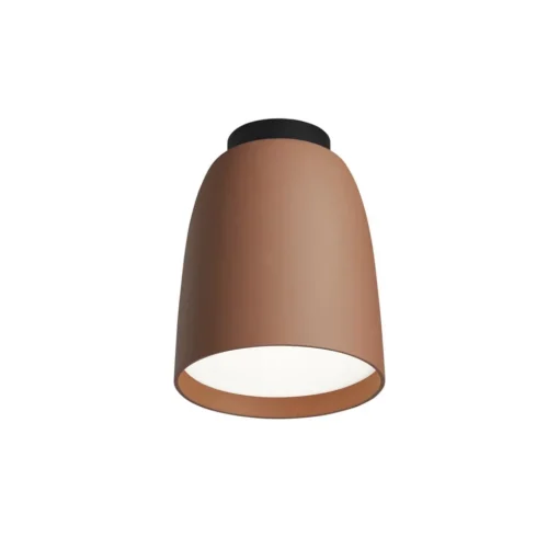 Bover LED buiten plafondlamp Moer, terracotta, aluminium/staal