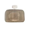 Bover LED plafondlamp Fora, natuurlijk wit/beige, Ø 50 cm