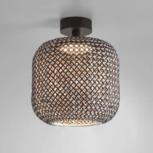 Bover Nans PF/31 LED buiten plafondlamp, bruin