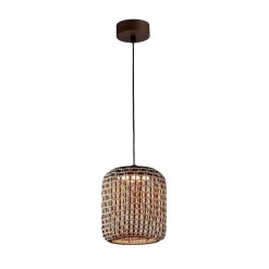 Bover Nans S/21 LED buiten hanglamp, bruin