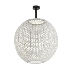 Bover Nans Sphere PF/80 LED buiten plafondlamp beige