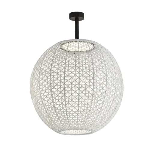 Bover Nans Sphere PF/80 LED buiten plafondlamp beige