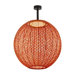 Bover Nans Sphere PF/60 LED buiten plafondlamp rood