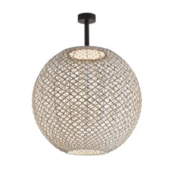 Bover Nans Sphere PF/60 LED buiten plafondlamp bruin
