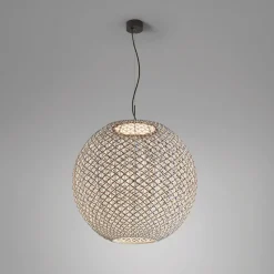 Bover Nans Sphere S/80 LED buiten hanglamp bruin