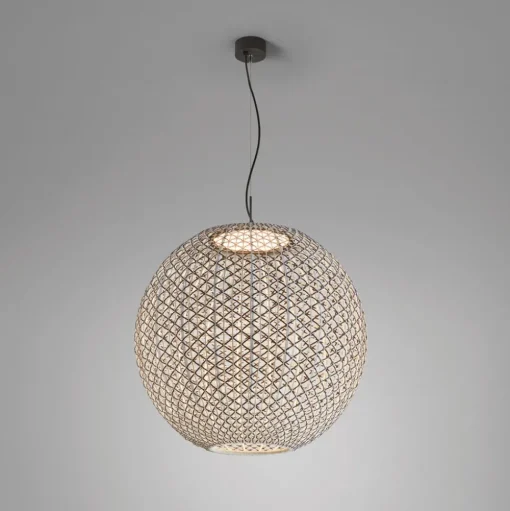 Bover Nans Sphere S/80 LED buiten hanglamp bruin