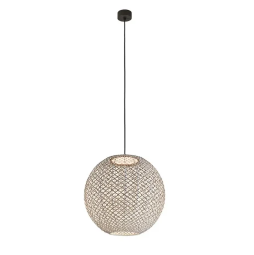 Bover Nans Sphere S/60 LED buiten hanglamp bruin