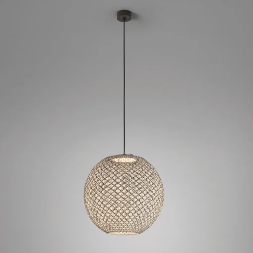 Bover Nans Sphere S/60 LED buiten hanglamp bruin